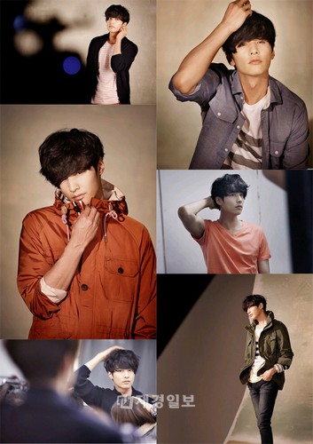 俳優ウォンビンのグラビア撮影現場でのオフショットがネット上で関心を集めている。