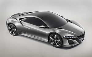 NSXコンセプト（画像：ホンダ）