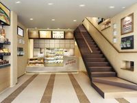 「MOSDO恵比寿店」1階フロア　イメージ（画像：モスフードサービス）