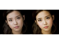 歌手IU（アイユ）の過去の写真に現在のメイクを加えた写真が注目を集めている。写真＝オンラインコミュニティ