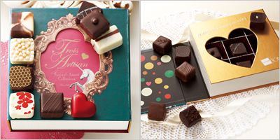 「トロア アーティザン（9個入）」（左）と「カレマン・ボン（9個入）」（右）（画像：大丸松坂屋百貨店）