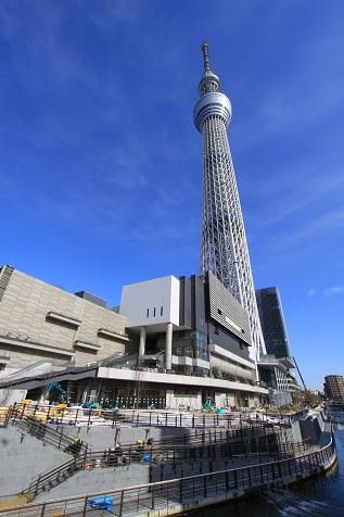 現在の東京スカイツリータウン（写真：東武鉄道）