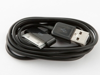 エバーグリーンのiPhone/iPad/iPod用 Dockケーブル「DNC-APPDOCAシリーズ」（ブラック）