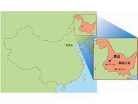 実証事業予定地（黒龍江省克山）（画像：双日）