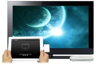 iPad/iPhoneの写真や動画をワイヤレスでテレビやプロジェクターに映し出すトランスミッター「iPad/iPhone用 ワイヤレスAVトランスミッター」