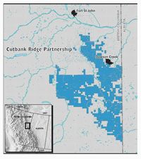 プロジェクト鉱区地図(画像:三菱商事) プロジェクト鉱区地図(画像:三菱商事)