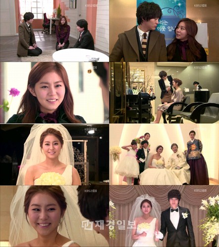 AFTERSCHOOL（アフタースクール）のユイが、韓国KBSドラマ『烏鵲橋の兄弟たち』第57話で、ウェディングドレス姿を披露した。ユイとジュウォンは数々の壁を乗り越えついに家族たちの温かい祝福を受けながら結婚式を行った。
