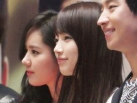 女優ハン・ガインとMiss A（ミスエイ）のスジの横顔の写真が話題になっている。
