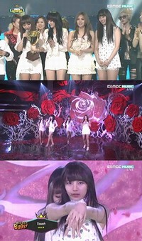 新曲「Touch」を発表したMiss Aが、音楽番組で1位を記録した。 新曲「Touch」を発表したMiss Aが、音楽番組で1位を記録した。