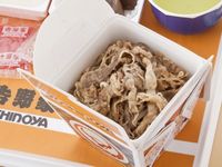 「AIR吉野家」(画像:日本航空) 「AIR吉野家」(画像:日本航空)