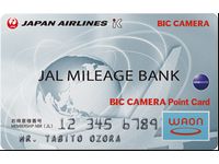 「BIC CAMERA JMB WAONカード」（画像：JAL）
