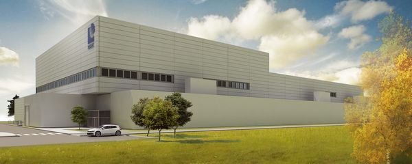 NGKセラミックスポーランドの大型ハニセラム工場完成イメージ（画像：日本ガイシ）
