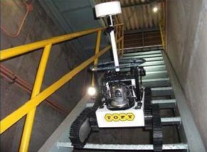 探査ロボット「Survey Runner」（写真：トピー工業）