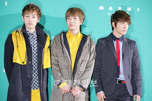 H&Mローンチパーティーに出席したSUPER JUNIORイトゥク・ウニョク・ドンヘ（2）