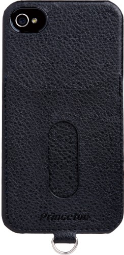 プリンストンテクノロジーが発売したiPhone 4/4S用カードホルダー付きPUレザーハードケース「PIP-CHC2」シリーズ