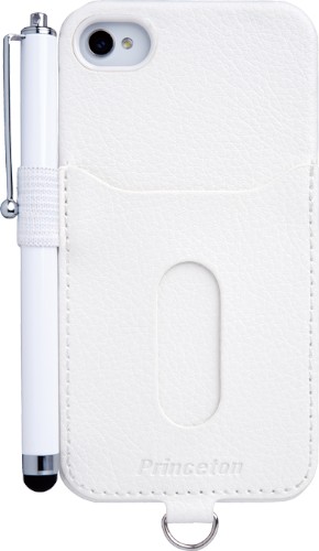 プリンストンテクノロジーが発売したiPhone 4/4S用カードホルダー付きPUレザーハードケース「PIP-CHC2P」シリーズ