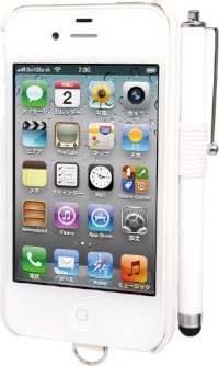 プリンストンテクノロジーが発売したiPhone 4/4S用カードホルダー付きPUレザーハードケース「PIP-CHC2P」シリーズ