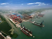 太平洋造船グループ傘下の楊州大洋造船（写真：三菱重工業）