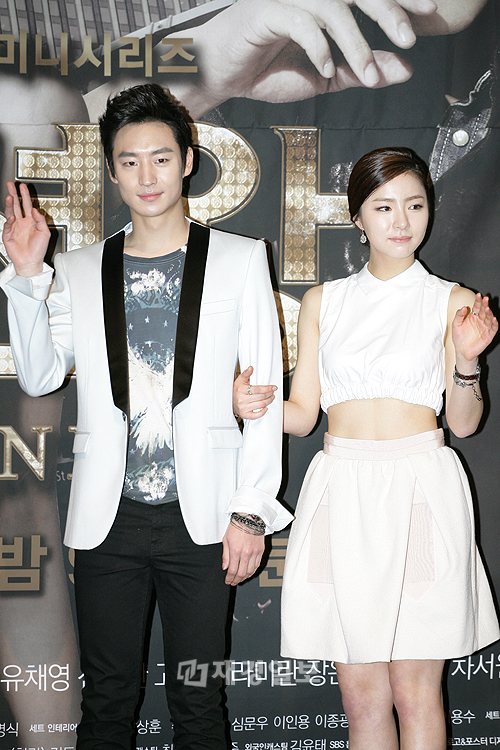 ドラマ『ファッション王』制作発表会に出席する出演者たち(12) イ・ジェフン、シン・セギョン
