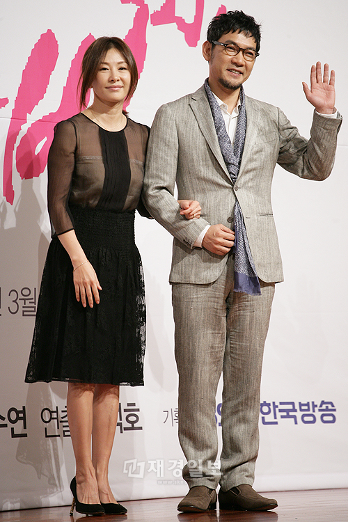 グンソク＆少女時代ユナ主演『ラブレイン』制作発表会（40） イ・ミスクとチョン・ジニョン