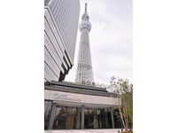 東京スカイツリーの足元に位置する東京ソラマチ(ソラミ坂ひろば)（写真：東武鉄道）