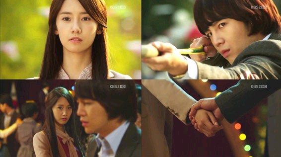 70年代というアナログ時代のピュアな恋愛を美しい映像で描き出しているKBS月火ドラマ『ラブレイン』で、ユニ（少女時代ユナ）に対するイナ（チャン・グンソク）の気持ちが明らかになった。