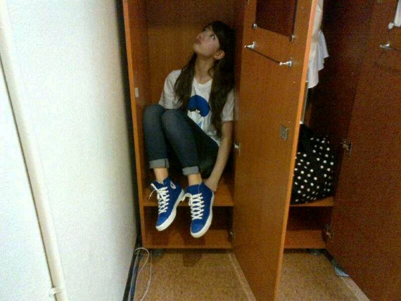 Miss Aのスジが、21日午後2時頃、自身のツイッターに、「心地よくて、いい気分。私の秘密の空間。It’s my secret space.」というコメントと共に写真を掲載した。写真＝スジのツイッター