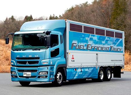 「FUEL EFFICIENT TRUCK」（画像：三菱ふそうトラック・バス）
