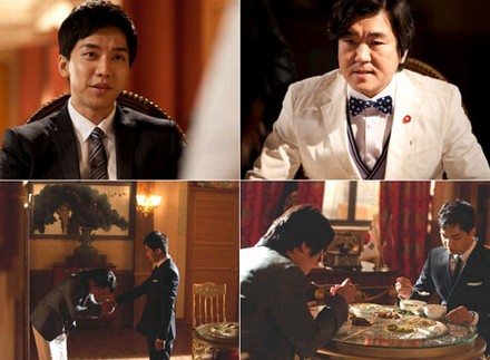 『ザ・キング2Hearts』でイ・スンギとユン・ジェムンがカリスマ対決を繰り広げるスチールカットが公開され、視線を集めている。写真 =キム·ジョンハクプロダクション
