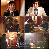 『ザ・キング2Hearts』でイ・スンギとユン・ジェムンがカリスマ対決を繰り広げるスチールカットが公開され、視線を集めている。写真 =キム·ジョンハクプロダクション
