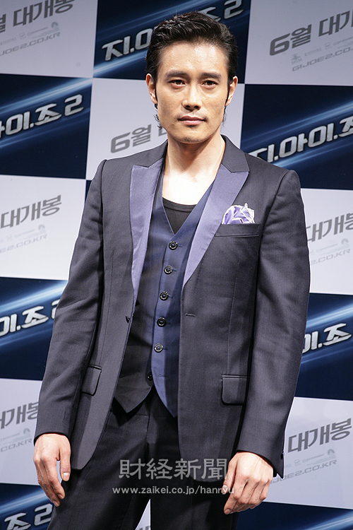 映画『G.I.ジョー バック2リベンジ』記者会見（8） イ・ビョンホン