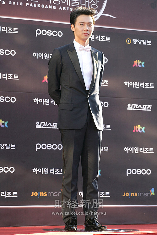 『第48回百想芸術大賞』授賞式(17) パク・ユチョン(JYJ)