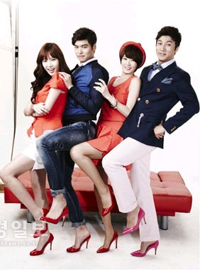 韓国MBC新水木ドラマ『I DO I DO』の4人の男女主人公のポスター撮影現場が公開され目を引いている。写真=（株）キム·ジョンハクプロダクション