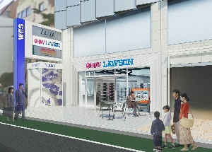 店舗外観イメージ（画像：ローソン）