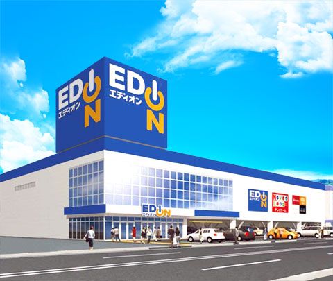 ストアブランド統一後の店舗イメージ（画像：エディオン）