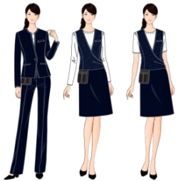 クリナップ＜７９５５＞（東１）は、全国に１０２ヵ所あるショールームでの女性アドバイザーの制服を５月から一新した。