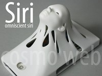iPhoneの音声アシスタント機能「Siri」をモチーフとしたiPhone 4／4S用ケース「Omniscient Siri」