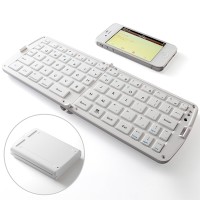 iOS、Android搭載したスマートフォンやタブレット端末で使用できる「折りたたみBluetoothキーボード（iPhone・iPad・スマートフォン・タブレット対応）400-SKB031シリーズ」