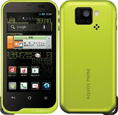 「docomo with series AQUOS　PHONE st SH－07D」（画像：NTTドコモ）