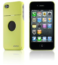 カードホルダー付きで厚さ1mmという薄型iPhone 4S/4対応ケース「vidafun カンガルーケース」