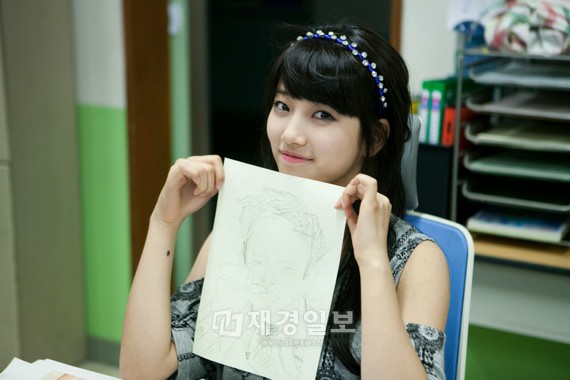 新作ドラマ『ビッグ』（脚本ホン・ジョンウン、ホン・ミラン、演出ジ・ビョンヒョン、キム・ソンユン）に出演するMiss Aのスジが、隠された絵の実力を披露した。