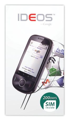 「IDEOS 200日パッケージ」（画像：日本通信）