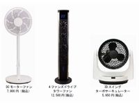 PB「情熱価格」扇風機新商品(画像:ドン・キホーテ) PB「情熱価格」扇風機新商品(画像:ドン・キホーテ)