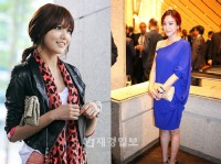 少女時代のスヨンと女優チョン・リョウォンが、同じクラッチバッグを違うスタイルで披露した。 少女時代のスヨンと女優チョン・リョウォンが、同じクラッチバッグを違うスタイルで披露した。