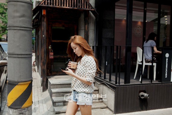 T-ARAのヒョミンの日常の様子が公開された。