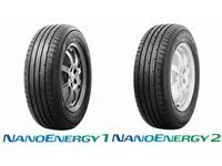 低燃費タイヤ「NANOENERGY(ナノエナジー)」(画像:東洋ゴム工業) 低燃費タイヤ「NANOENERGY(ナノエナジー)」(画像:東洋ゴム工業)