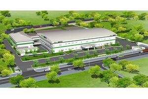 第一期工事の完成イメージ（画像：日本電産）