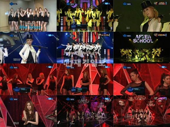 AFTERSCHOOLは21日に生放送されたM-net「M Countdown」に出演し、タイトル曲『Flashback』と収録曲『Rip Off』を熱唱、華やかなカムバックステージを披露した。