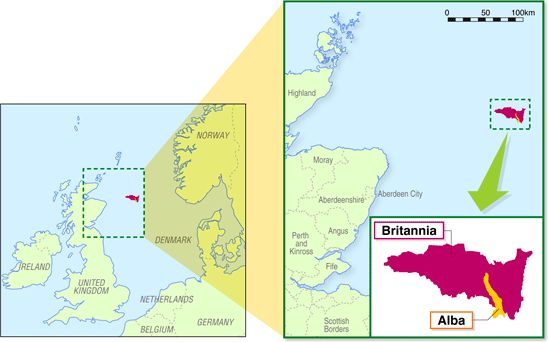 鉱区位置図(画像:三井物産) 鉱区位置図(画像:三井物産)