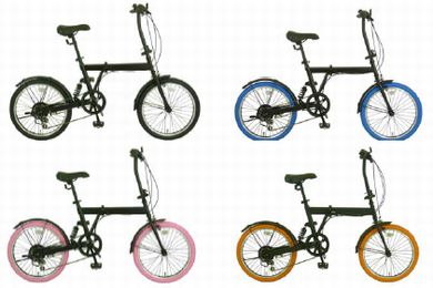 20型折りたたみ自転車「KUROⅡ」（画像：ドン・キホーテ）